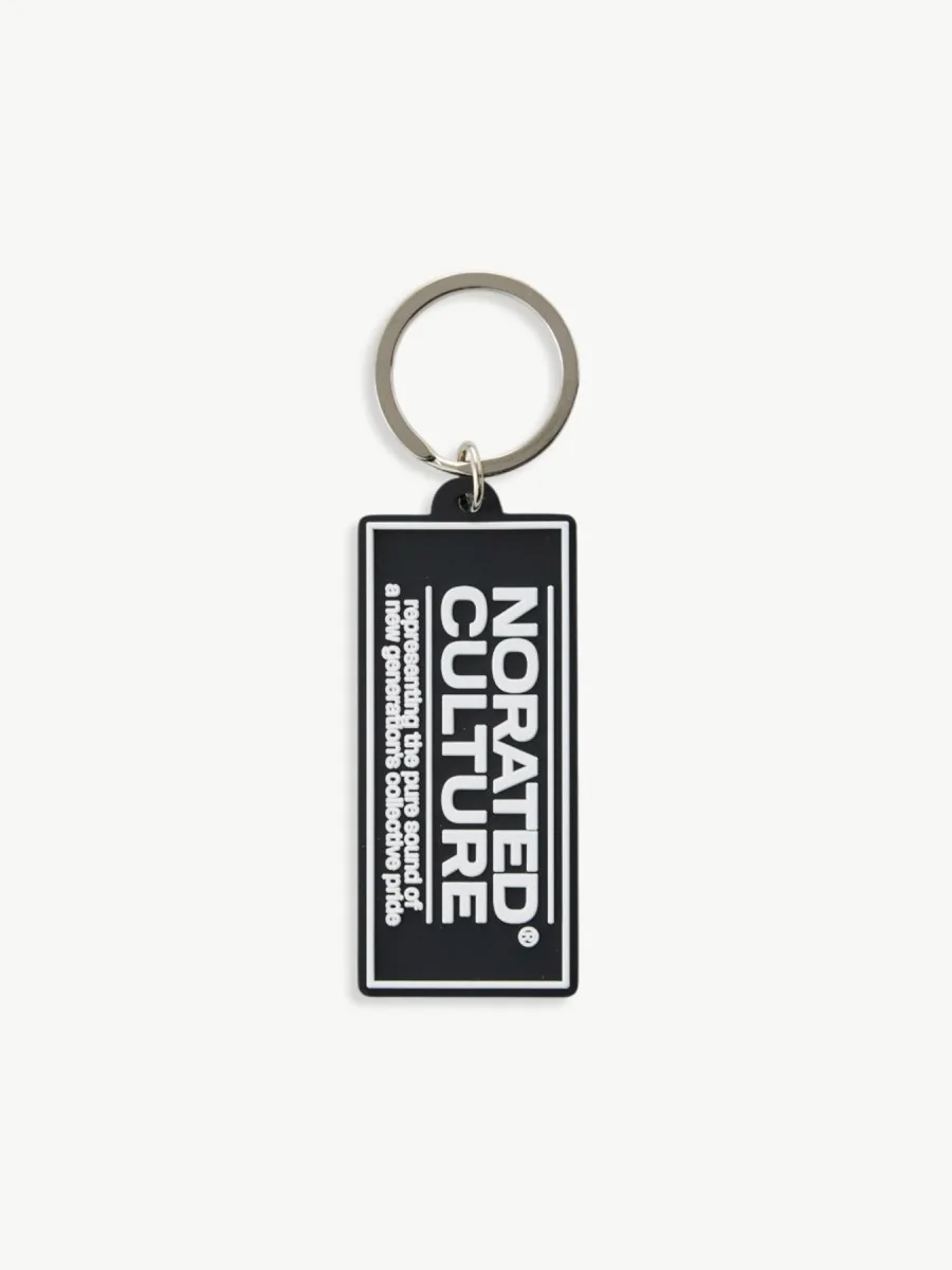 Lettering Tag Keyring