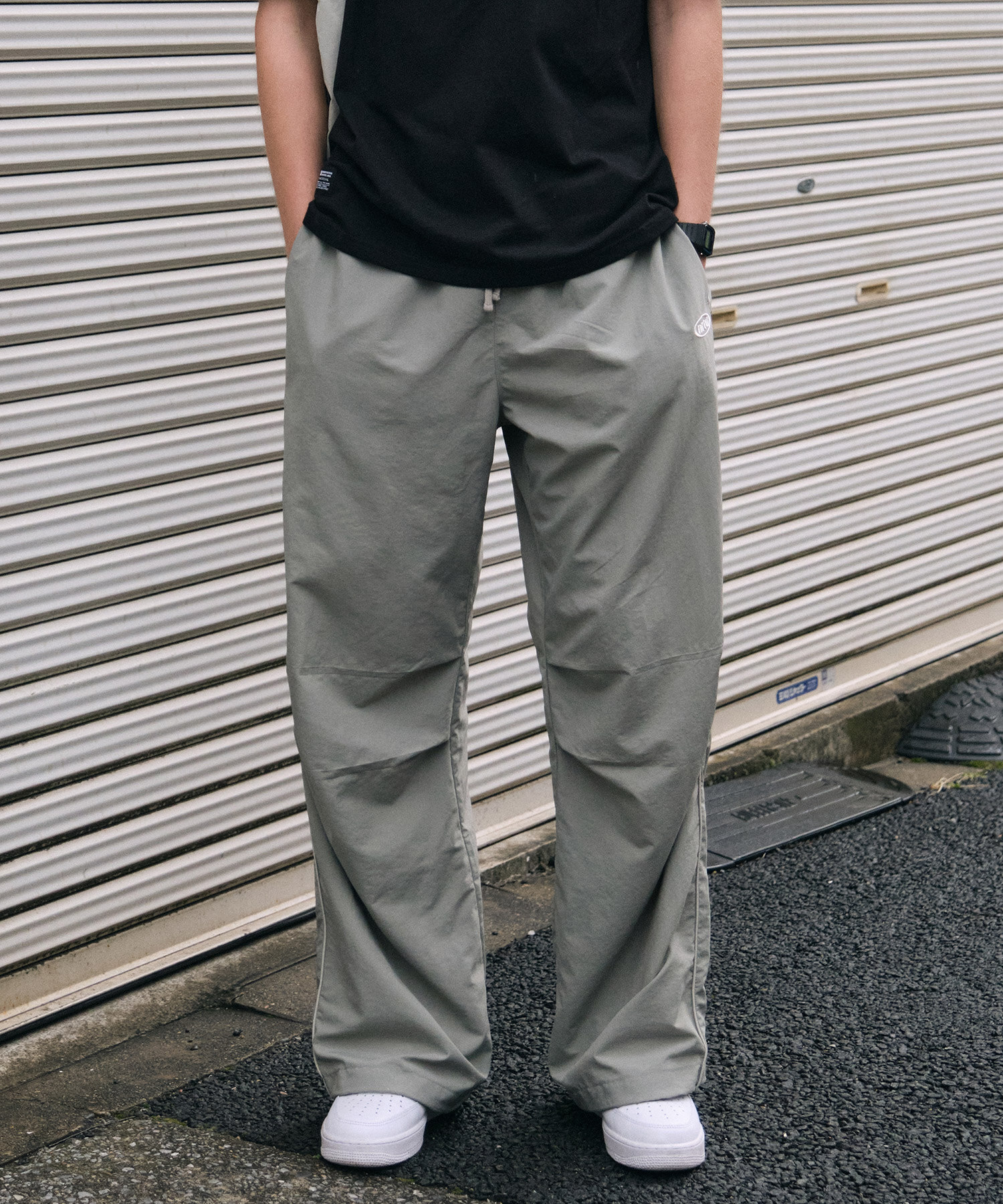 Nylon Parachute Pants