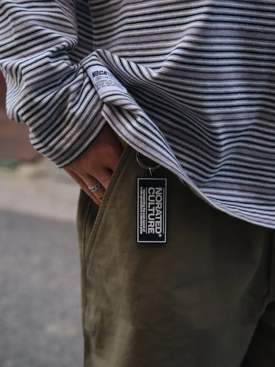 Lettering Tag Keyring 5
