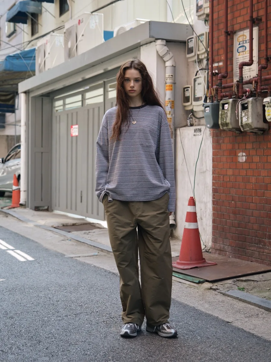 Stripe Border T-Shirt 1