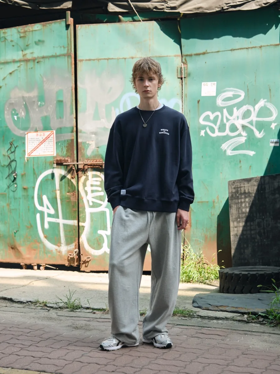 Side Pin-Tuck Sweat Pants 2