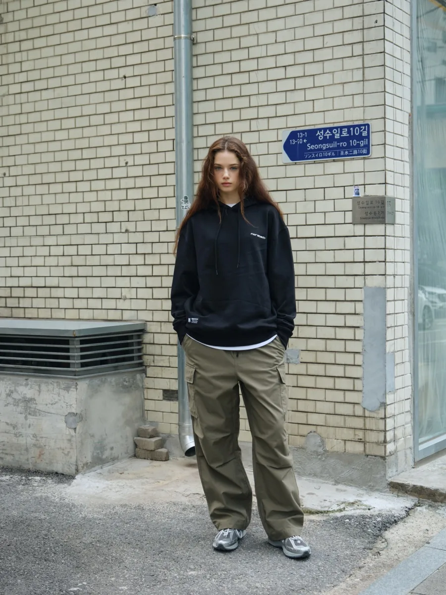 Wide Cotton Cargo Pants 4