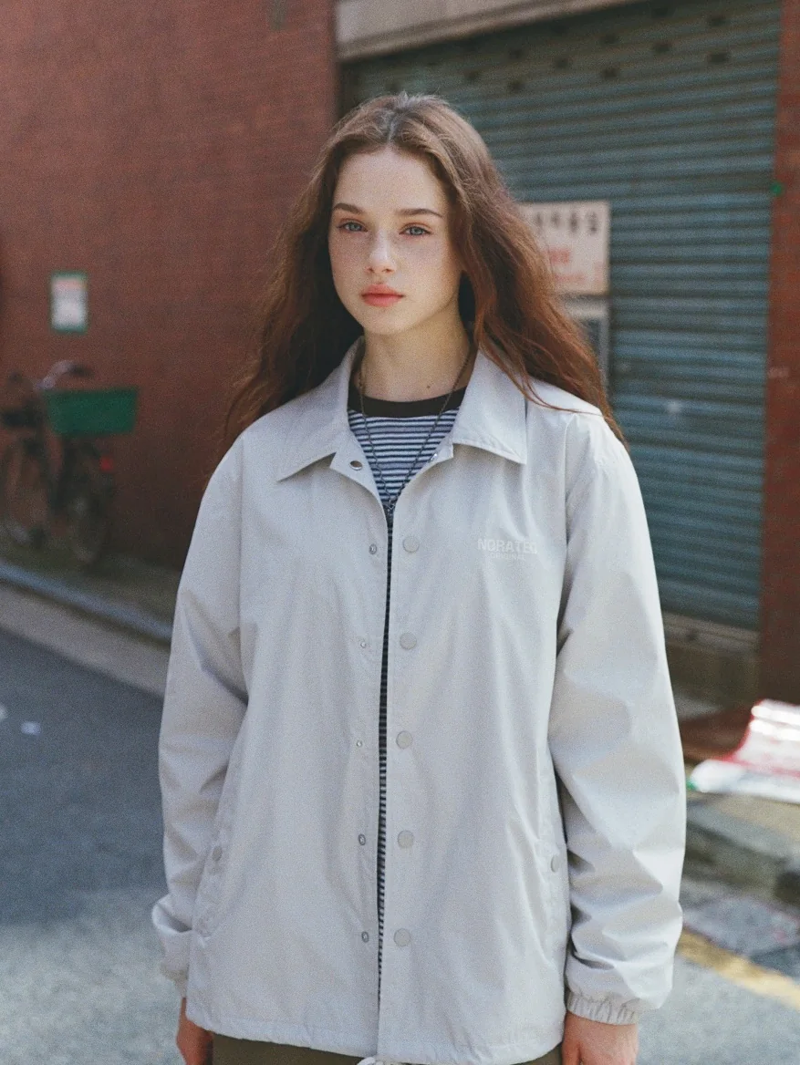 Lettering Coach Jacket