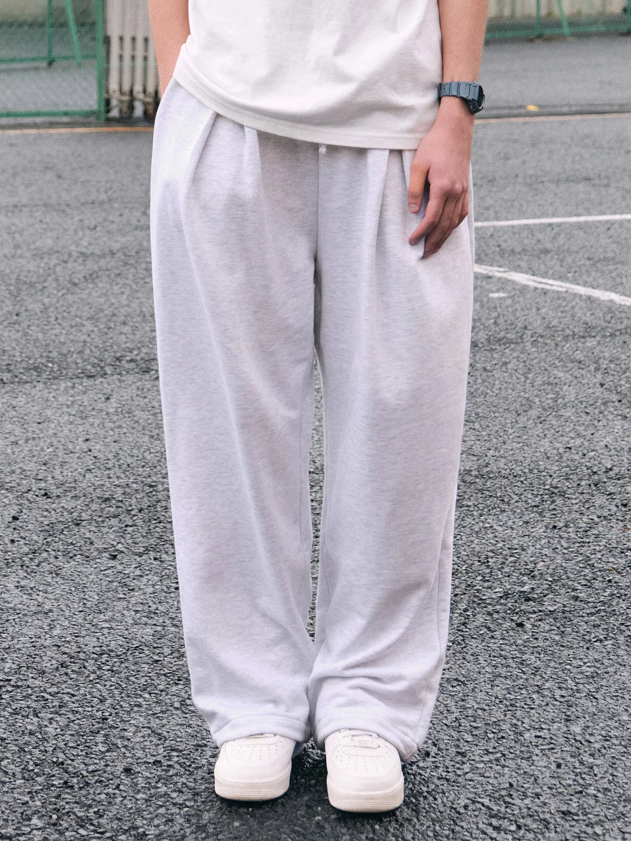Wide Sweat Pants