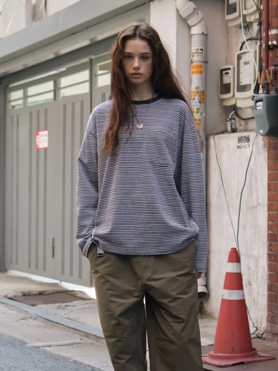Stripe Border T-Shirt