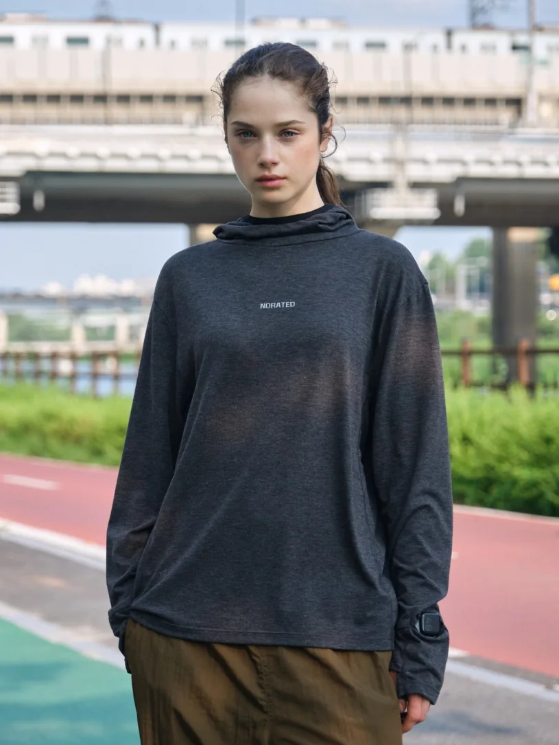 Running Hooded Long Sleeve