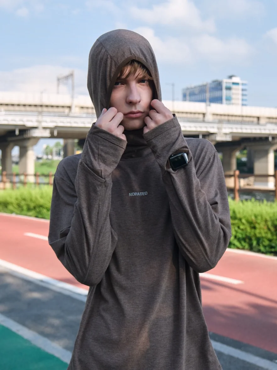 Running Hooded Long Sleeve